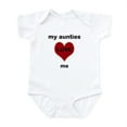 thumbnail image 1 of CafePress - My Aunties Love Me Body Suit - Baby Light Bodysuit, Size Newborn - 24 Months, 1 of 4
