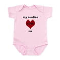 thumbnail image 1 of CafePress - My Aunties Love Me Body Suit - Baby Light Bodysuit, Size Newborn - 24 Months, 1 of 4