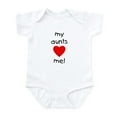 thumbnail image 1 of CafePress - My Aunts Love Me Infant Bodysuit - Baby Light Bodysuit, Size Newborn - 24 Months, 1 of 4