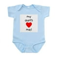 thumbnail image 1 of CafePress - My Aunts Love Me Infant Bodysuit - Baby Light Bodysuit, Size Newborn - 24 Months, 1 of 4