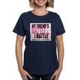 thumbnail image 1 of CafePress -  My Battle Too Friend Breast Cancer T Shirt - Women's Traditional Fit Dark T-Shirt, 1 of 4