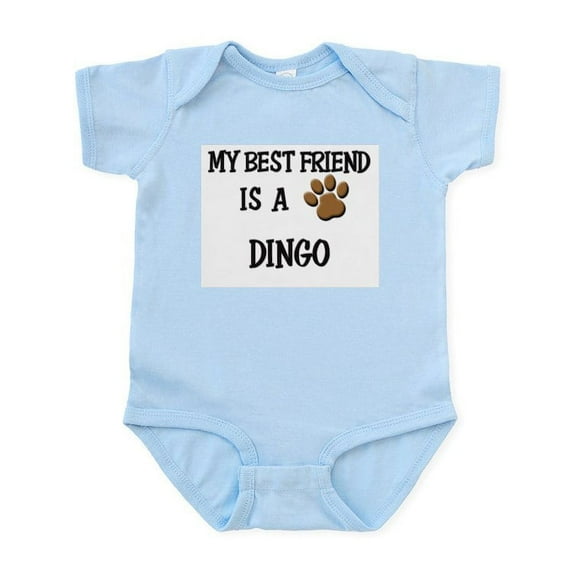 CafePress - My Best Friend Is A DINGO Infant Bodysuit - Baby Light Bodysuit, Size Newborn - 24 Months