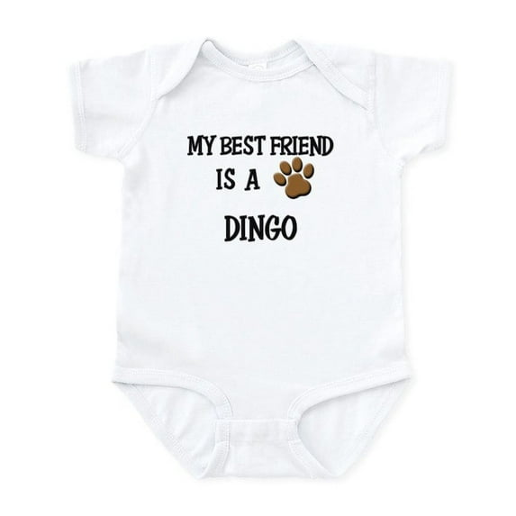 CafePress - My Best Friend Is A DINGO Infant Bodysuit - Baby Light Bodysuit, Size Newborn - 24 Months