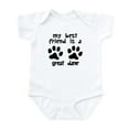 thumbnail image 1 of CafePress - My Best Friend Is A Great Dane Body Suit - Baby Light Bodysuit, Size Newborn - 24 Months, 1 of 4