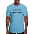 thumbnail image 1 of CafePress - My Best Friend T Shirt - Fitted T-Shirt, Vintage Fit Soft Cotton Tee, 1 of 4