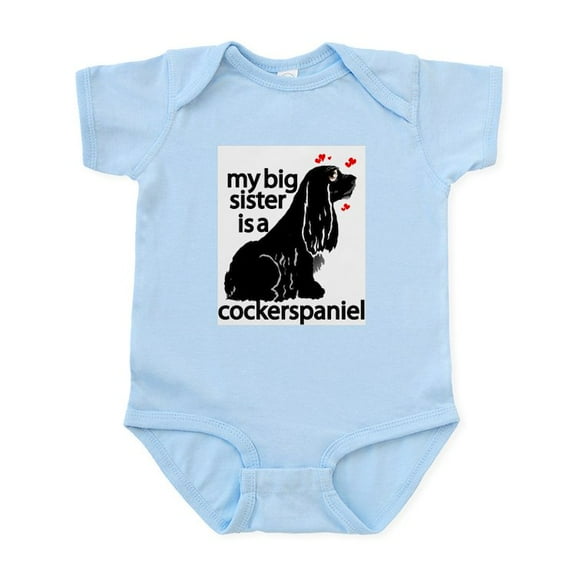 CafePress - My Big Sister... Infant Bodysuit - Baby Light Bodysuit, Size Newborn - 24 Months