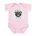 thumbnail image 1 of CafePress - My Big Sister Is A Fawn Pug Infant Creeper - Baby Light Bodysuit, Size Newborn - 24 Months, 1 of 4