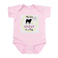thumbnail image 1 of CafePress - My Big Sister Is A Pug (Let's Play!) Infant Creepe - Baby Light Bodysuit, Size Newborn - 24 Months, 1 of 4
