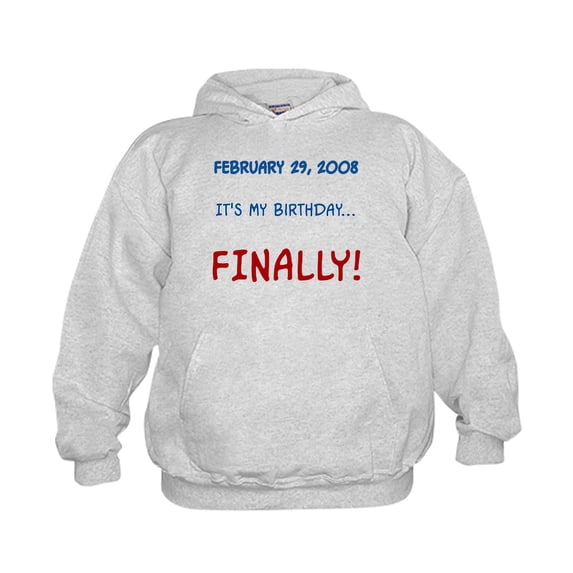 CafePress - My Birthday... FINALLY - Kids Hooded Sweatshirt, Classic Hoodie