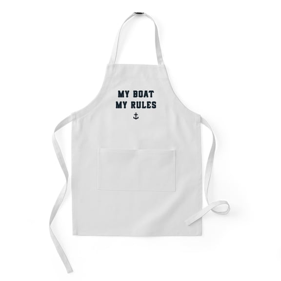 CafePress - My Boat My Rules - Kids Apron