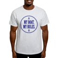 thumbnail image 1 of CafePress - My Boat, My Rules T Shirt - Men's Classic Graphic T-Shirt, 1 of 4