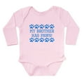 thumbnail image 1 of CafePress - My Brother Has Paws Body Suit - Long Sleeve Cotton Baby Bodysuit, 1 of 4