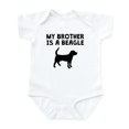 thumbnail image 1 of CafePress - My Brother Is A Beagle Body Suit - Baby Light Bodysuit, Size Newborn - 24 Months, 1 of 4