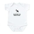 thumbnail image 1 of CafePress - My Brother Is A Boston Terrier Infant Body Suit - Baby Light Bodysuit, Size Newborn - 24 Months, 1 of 4