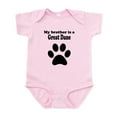 thumbnail image 1 of CafePress - My Brother Is A Great Dane Body Suit - Baby Light Bodysuit, Size Newborn - 24 Months, 1 of 4