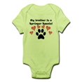 thumbnail image 1 of CafePress - My Brother Is A Springer Spaniel Body Suit - Baby Light Bodysuit, 1 of 1
