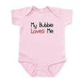 thumbnail image 1 of CafePress - My Bubbie Loves Me Baby Onesie - Baby Light Bodysuit, Size Newborn - 24 Months, 1 of 4