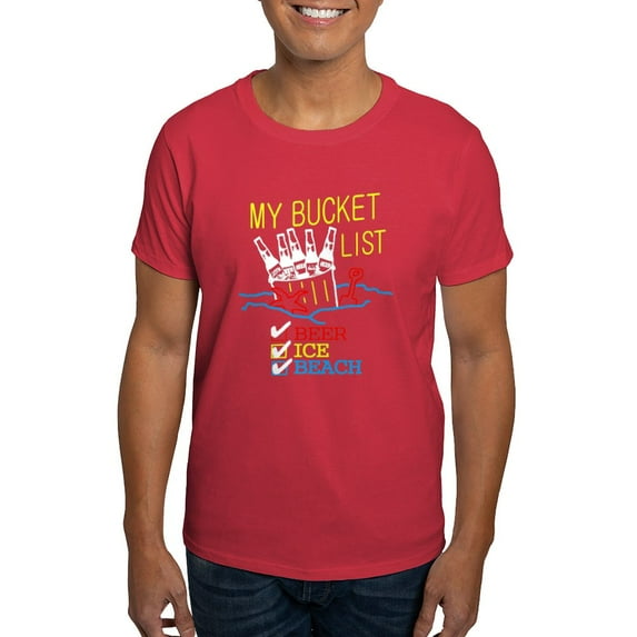 CafePress - My Bucket List T Shirt - Men's Classic Graphic Cotton T-Shirt