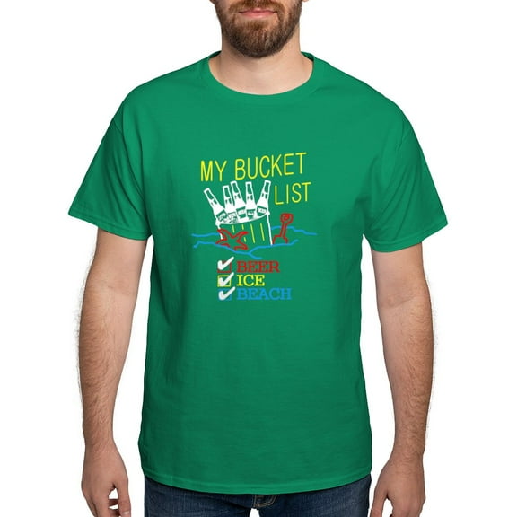 CafePress - My Bucket List T Shirt - Men's Classic Graphic Cotton T-Shirt
