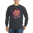 thumbnail image 1 of CafePress - My Cat Is My Valentine Long Sleeve T Shirt - Long Sleeve Dark T-Shirt, 1 of 4