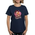 thumbnail image 1 of CafePress - My Cat Is My Valentine T Shirt - Women's Traditional Fit Dark T-Shirt, 1 of 4