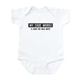 thumbnail image 1 of CafePress - My Code Works No Idea Why Body Suit - Baby Light Bodysuit, Size Newborn - 24 Months, 1 of 4