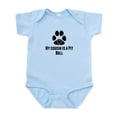 thumbnail image 1 of CafePress - My Cousin Is A Pit Bull Body Suit - Baby Light Bodysuit, Size Newborn - 24 Months, 1 of 4