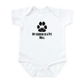 thumbnail image 1 of CafePress - My Cousin Is A Pit Bull Body Suit - Baby Light Bodysuit, Size Newborn - 24 Months, 1 of 4