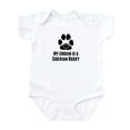 thumbnail image 1 of CafePress - My Cousin Is A Siberian Husky Body Suit - Baby Light Bodysuit, Size Newborn - 24 Months, 1 of 4