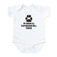 thumbnail image 1 of CafePress - My Cousin Is A Staffordshire Bull Terrier Body Sui - Baby Light Bodysuit, Size Newborn - 24 Months, 1 of 4