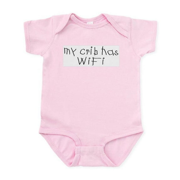 CafePress - My Crib Has Wifi Infant Bodysuit - Baby Light Bodysuit, Size Newborn - 24 Months