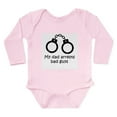 thumbnail image 1 of CafePress - My Dad Arrests Bad Guys Body Suit - Long Sleeve Cotton Baby Bodysuit, 1 of 4