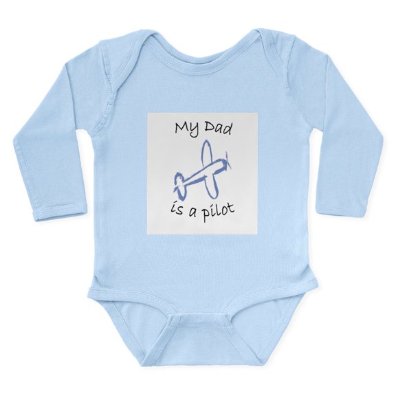 CafePress - My Dad Body Suit - Long Sleeve Cotton Baby Bodysuit