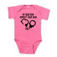 thumbnail image 1 of CafePress - My Dad Can Arrest Your Dad Body Suit - Cute Infant Bodysuit Baby Romper - Size Newborn - 24 Months, 1 of 3