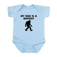 thumbnail image 1 of CafePress - My Dad Is A Bigfoot Body Suit - Baby Light Bodysuit, Size Newborn - 24 Months, 1 of 4