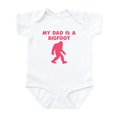 thumbnail image 1 of CafePress - My Dad Is A Bigfoot Body Suit - Baby Light Bodysuit, Size Newborn - 24 Months, 1 of 4