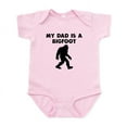 thumbnail image 1 of CafePress - My Dad Is A Bigfoot Body Suit - Baby Light Bodysuit, Size Newborn - 24 Months, 1 of 4
