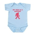 thumbnail image 1 of CafePress - My Dad Is A Bigfoot Body Suit - Baby Light Bodysuit, Size Newborn - 24 Months, 1 of 4