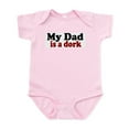 thumbnail image 1 of CafePress - My Dad Is A Dork Infant Bodysuit - Baby Light Bodysuit, Size Newborn - 24 Months, 1 of 4