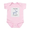 thumbnail image 1 of CafePress - My Dad Is A Pilot Airplane Infant Bodysuit - Baby Light Bodysuit, Size Newborn - 24 Months, 1 of 4