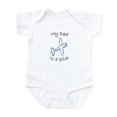thumbnail image 1 of CafePress - My Dad Is A Pilot Airplane Infant Bodysuit - Baby Light Bodysuit, Size Newborn - 24 Months, 1 of 4