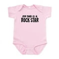 thumbnail image 1 of CafePress - My Dad Is A Rock Star Infant Bodysuit - Baby Light Bodysuit, Size Newborn - 24 Months, 1 of 4