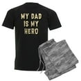 thumbnail image 1 of CafePress - My Dad Is My Hero Men's Dark Pajamas - Men's Dark Loose Fit Cotton Pajama Set, 1 of 7