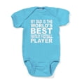 thumbnail image 1 of CafePress - My Dad Is The Worlds Best Fantasy Football Player - Cute Infant Bodysuit Baby Romper, 1 of 1