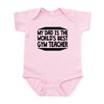 thumbnail image 1 of CafePress - My Dad Is The Worlds Best Gym Teacher Body Suit - Baby Light Bodysuit, Size Newborn - 24 Months, 1 of 4
