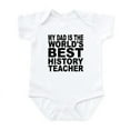thumbnail image 1 of CafePress - My Dad Is The Worlds Best History Teacher Body Sui - Baby Light Bodysuit, Size Newborn - 24 Months, 1 of 4