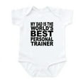 thumbnail image 1 of CafePress - My Dad Is The Worlds Best Personal Trainer Body Su - Baby Light Bodysuit, Size Newborn - 24 Months, 1 of 4