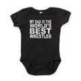 thumbnail image 1 of CafePress - My Dad Is The Worlds Best Wrestler - Cute Infant Bodysuit Baby Romper - Size Newborn - 24 Months, 1 of 3