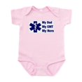 thumbnail image 1 of CafePress - My Dad My EMT Infant Bodysuit - Baby Light Bodysuit, Size Newborn - 24 Months, 1 of 4