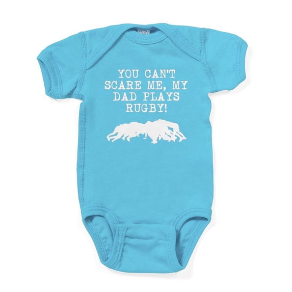 CafePress - My Dad Plays Rugby Body Suit - Cute Infant Bodysuit Baby Romper - Size Newborn - 24 Months